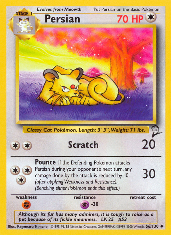 Persian — Base Set 2 #056 / 130