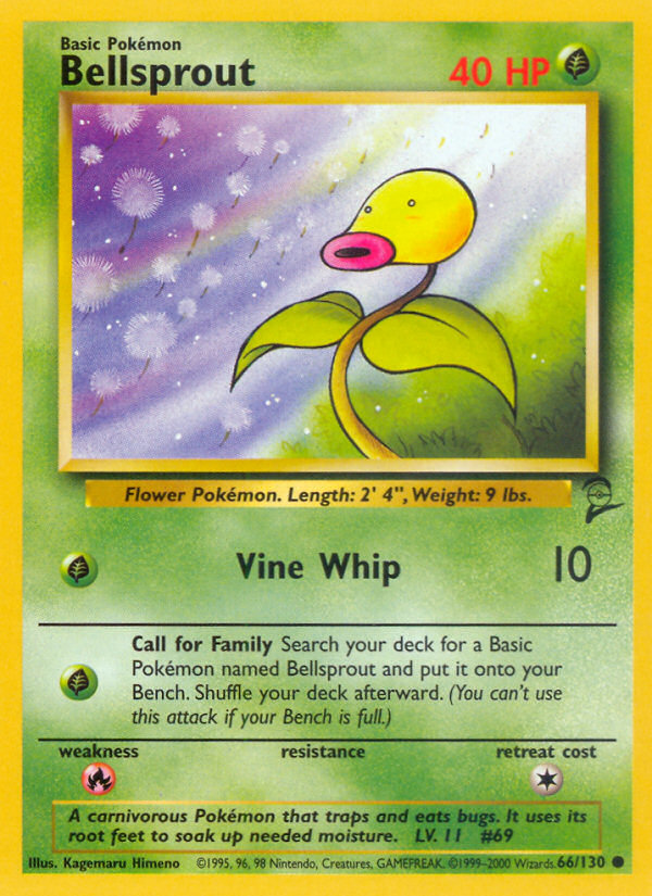 Bellsprout — Base Set 2 #066 / 130