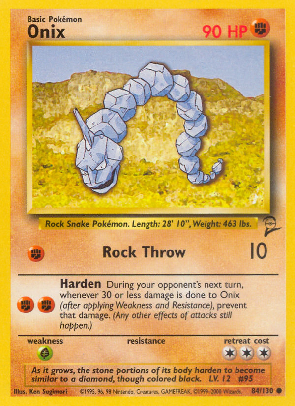 Onix — Base Set 2 #084 / 130