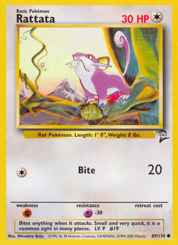 Rattata — Base Set 2 #089 / 130