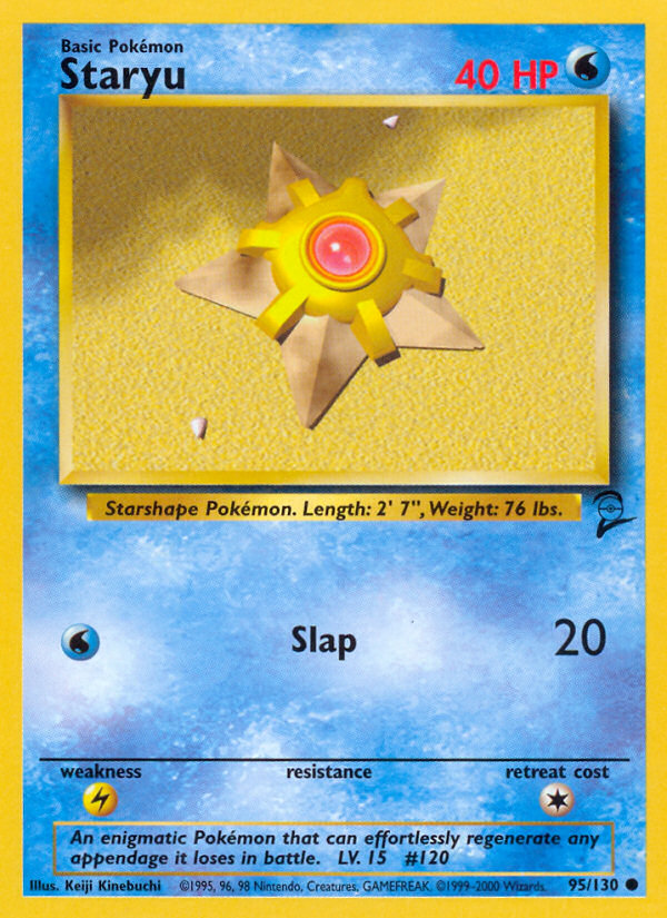 Staryu — Base Set 2 #095 / 130