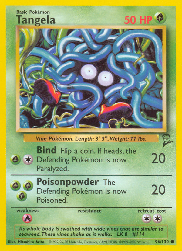 Tangela — Base Set 2 #096 / 130