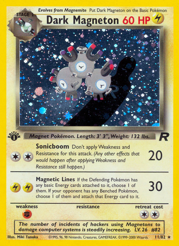 Dark Magneton — Team Rocket #011 / 82