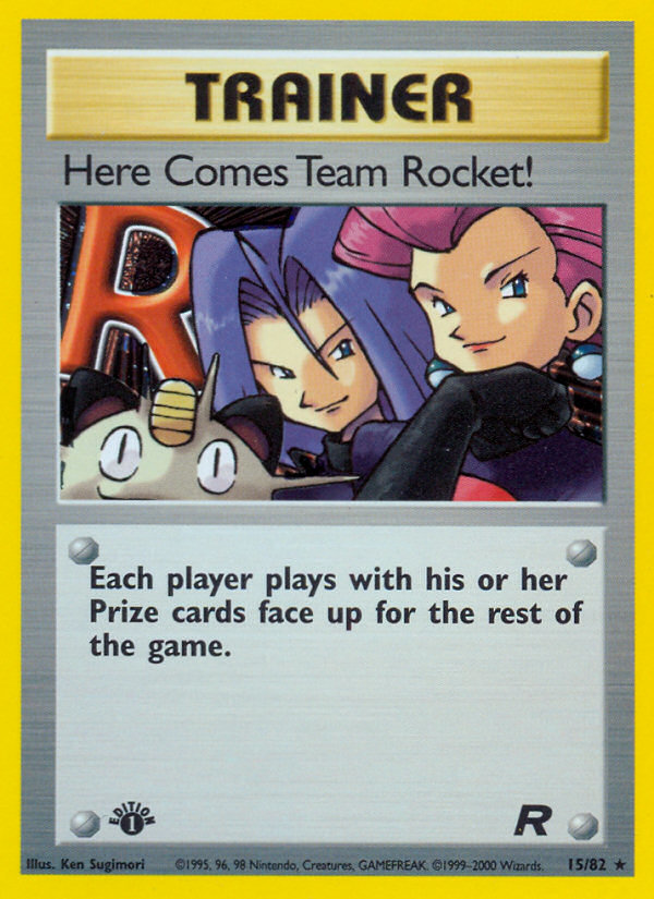 Here Comes Team Rocket! — Team Rocket #015 / 82