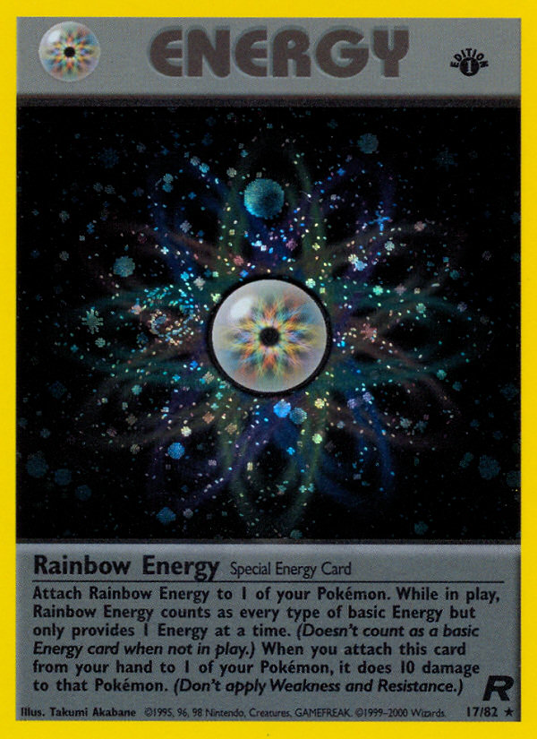 Rainbow Energy — Team Rocket #017 / 82