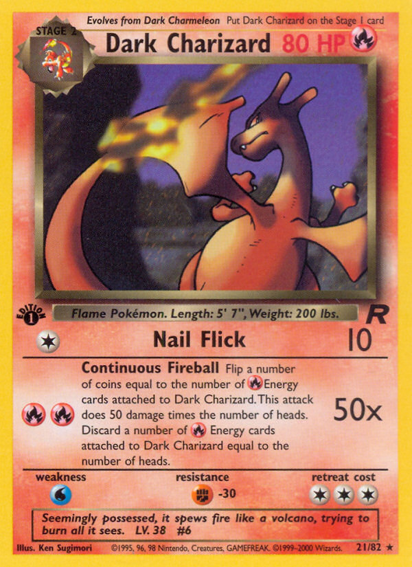 Dark Charizard — Team Rocket #021 / 82