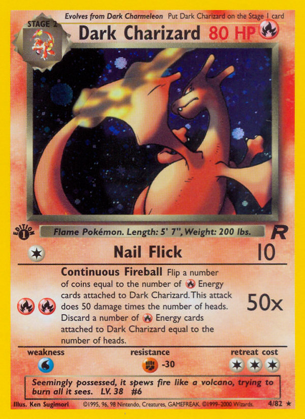 Dark Charizard — Team Rocket #004 / 82