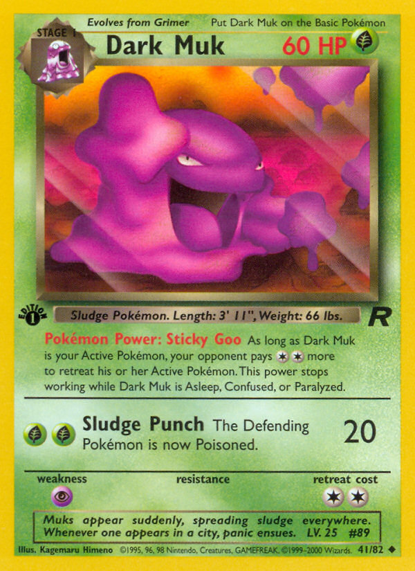 Dark Muk — Team Rocket #041 / 82