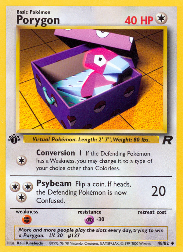 Porygon — Team Rocket #048 / 82