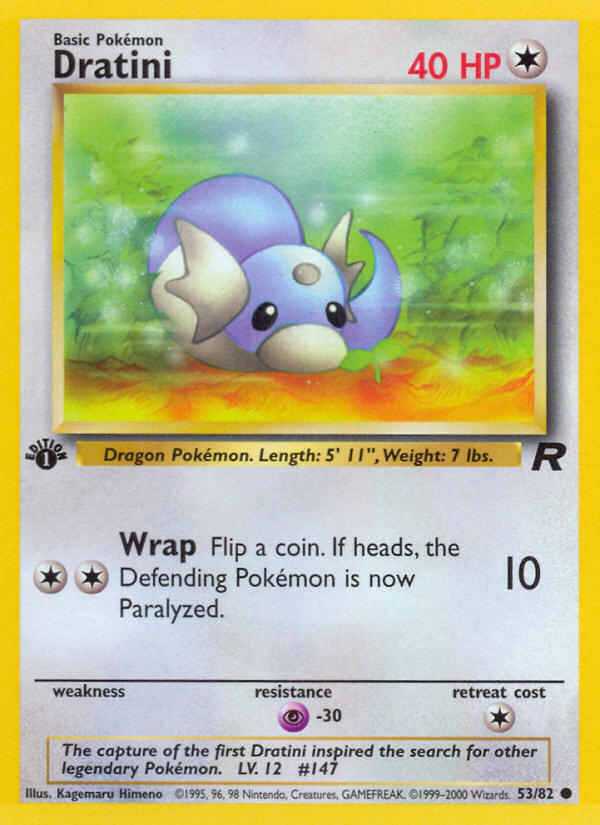 Dratini — Team Rocket #053 / 82