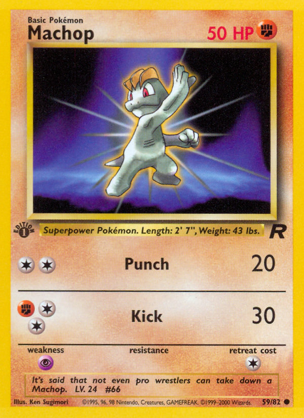 Machop — Team Rocket #059 / 82