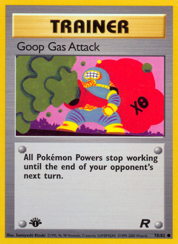 Goop Gas Attack — Team Rocket #078 / 82