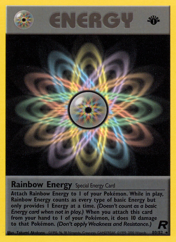 Rainbow Energy — Team Rocket #080 / 82
