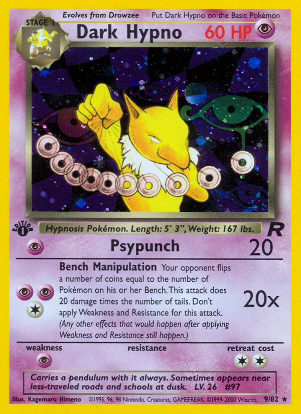 Dark Hypno — Team Rocket #009 / 82