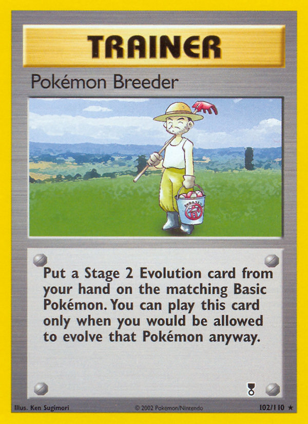 Pokémon Breeder — Legendary Collection #102 / 110