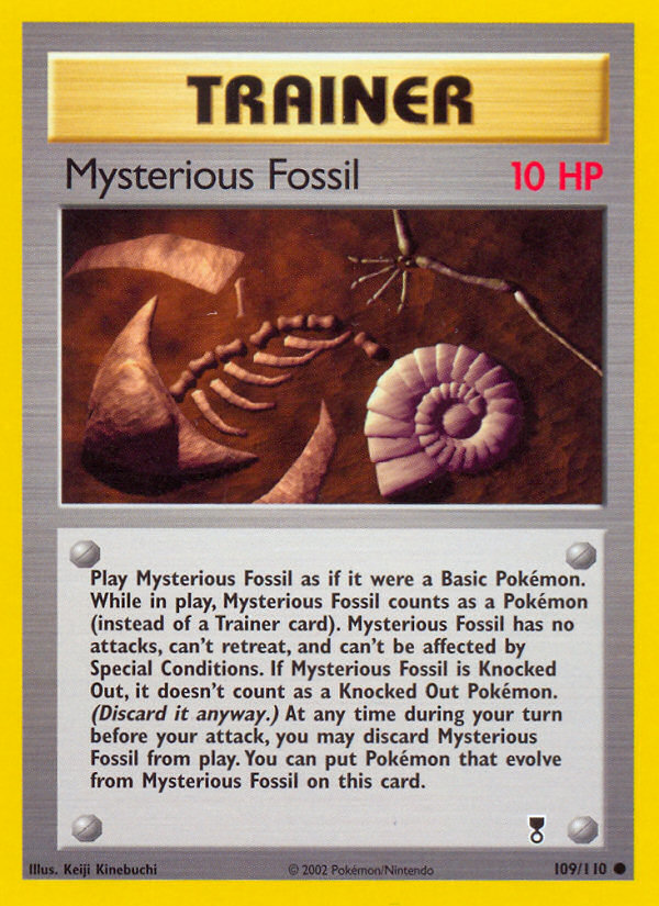 Mysterious Fossil — Legendary Collection #109 / 110