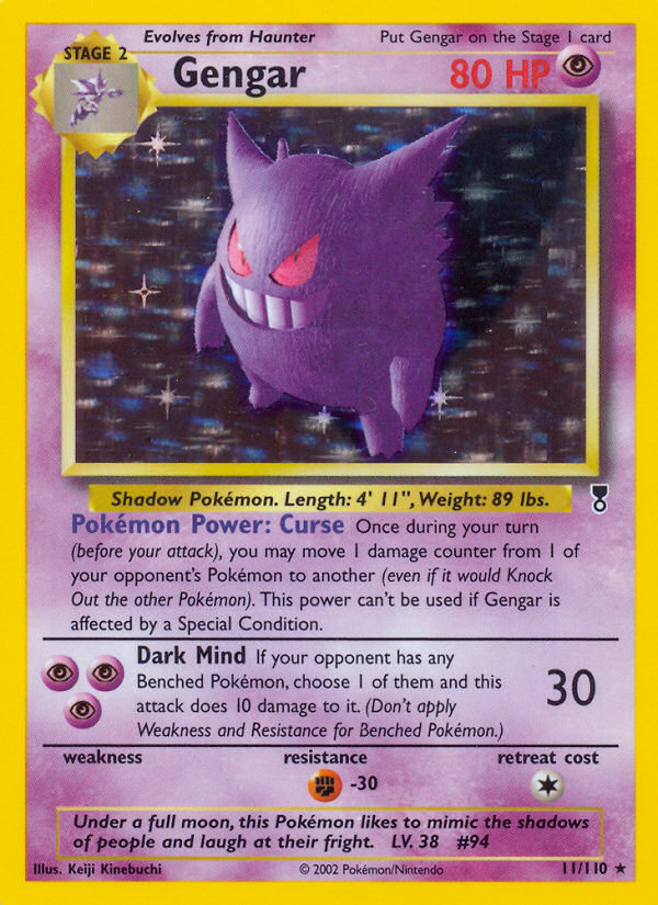 Gengar — Legendary Collection #011 / 110