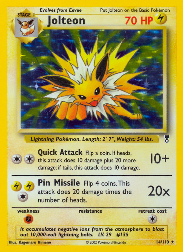 Jolteon — Legendary Collection #014 / 110
