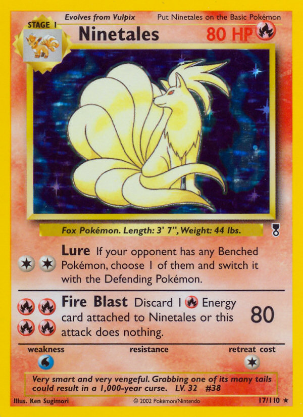 Ninetales — Legendary Collection #017 / 110