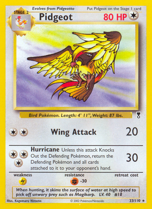 Pidgeot — Legendary Collection #033 / 110