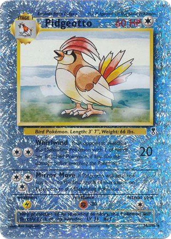 Pidgeotto — Legendary Collection #034 / 110