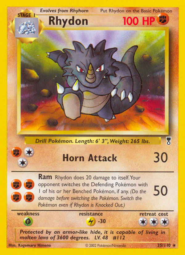 Rhydon — Legendary Collection #035 / 110