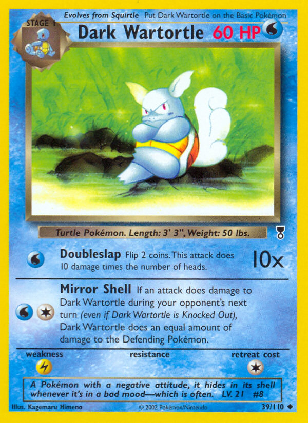 Dark Wartortle — Legendary Collection #039 / 110