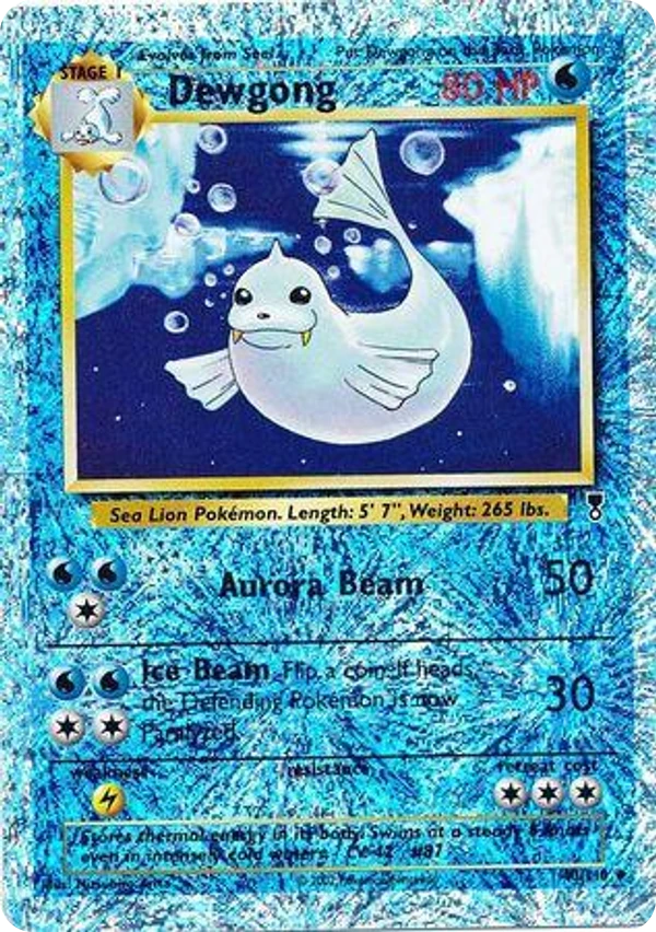 Dewgong — Legendary Collection #040 / 110