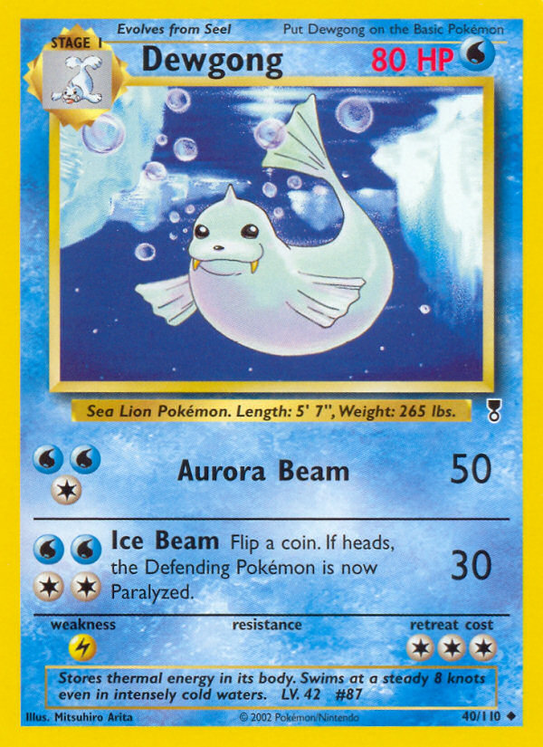 Dewgong — Legendary Collection #040 / 110