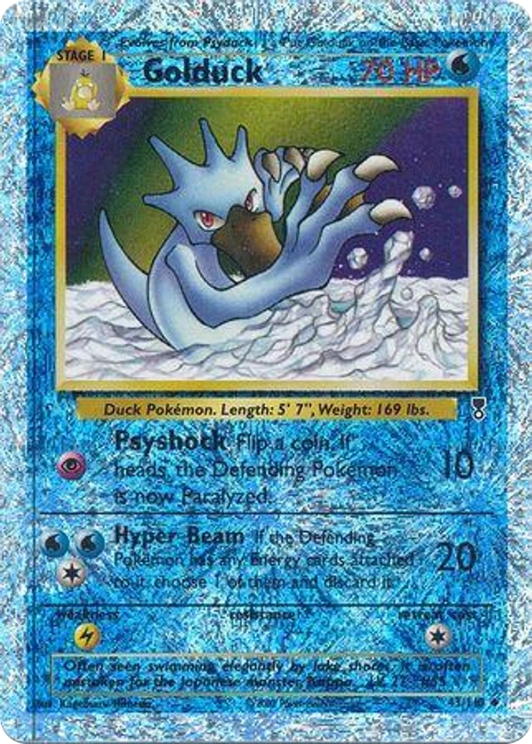 Golduck — Legendary Collection #043 / 110