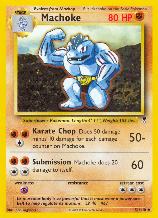 Machoke — Legendary Collection #051 / 110