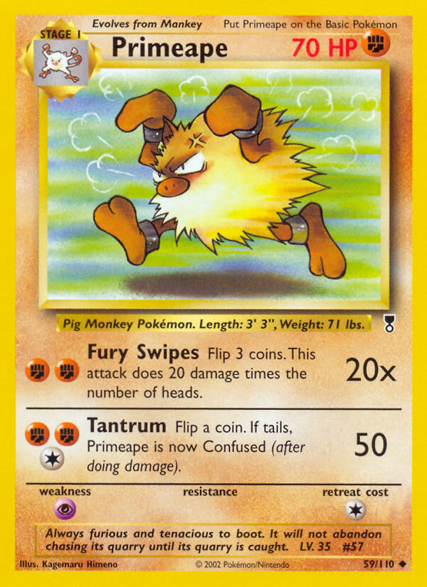 Primeape — Legendary Collection #059 / 110