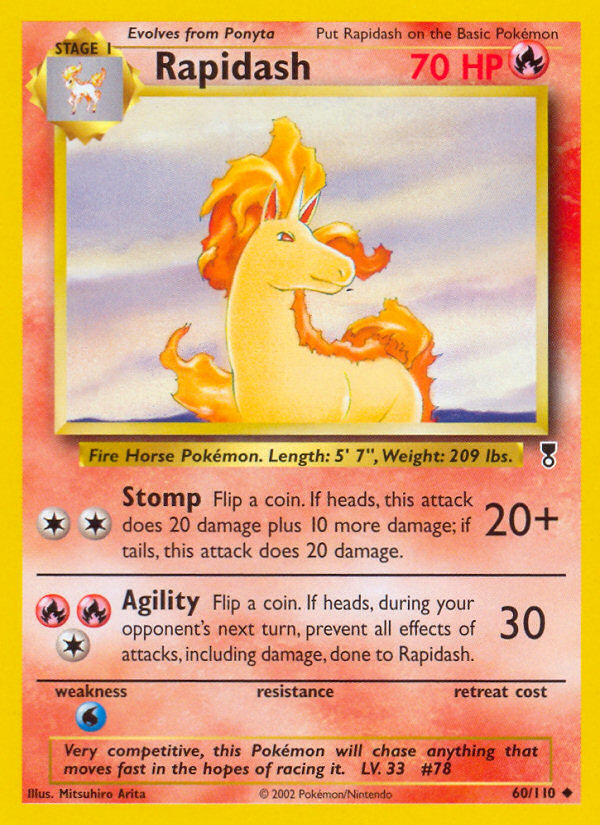 Rapidash — Legendary Collection #060 / 110