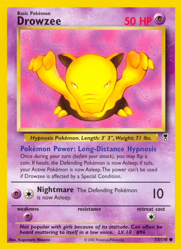 Drowzee — Legendary Collection #073 / 110