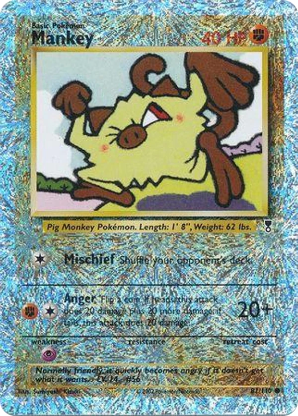 Mankey — Legendary Collection #081 / 110