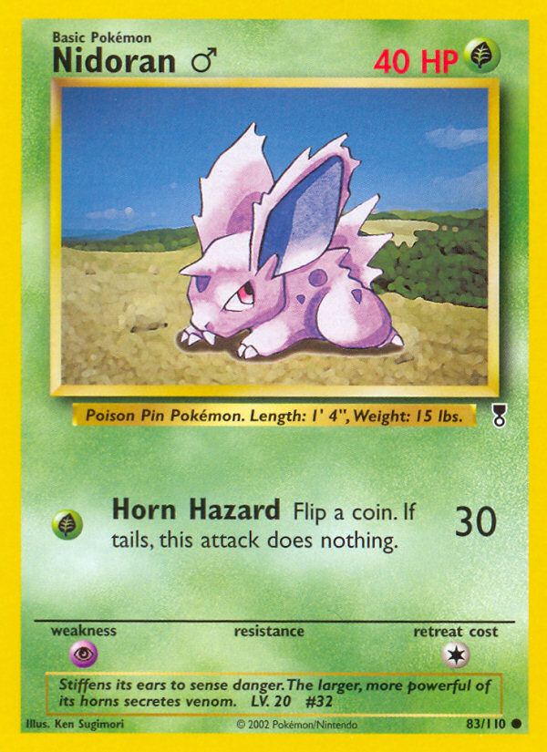 Nidoran ♂ — Legendary Collection #083 / 110