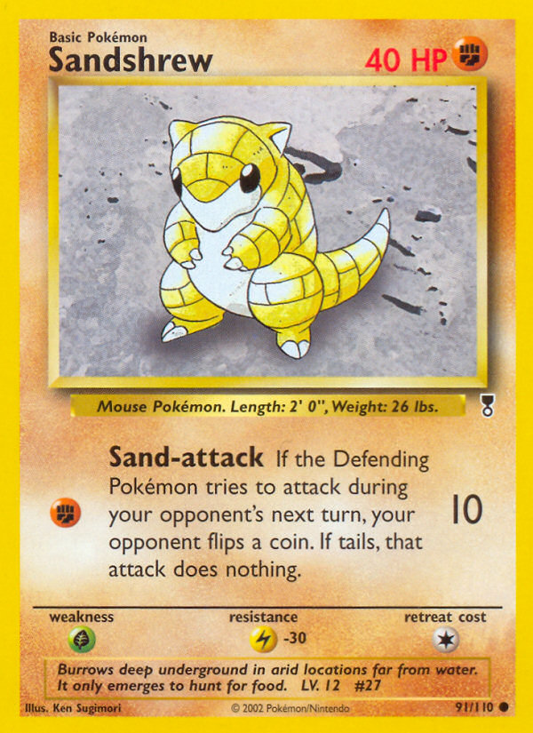 Sandshrew — Legendary Collection #091 / 110