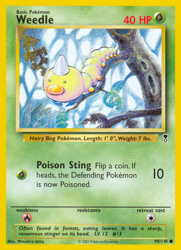 Weedle — Legendary Collection #099 / 110
