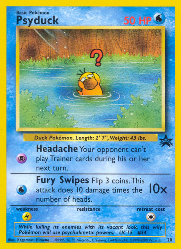 Psyduck — Wizards Black Star Promos #020 / 53