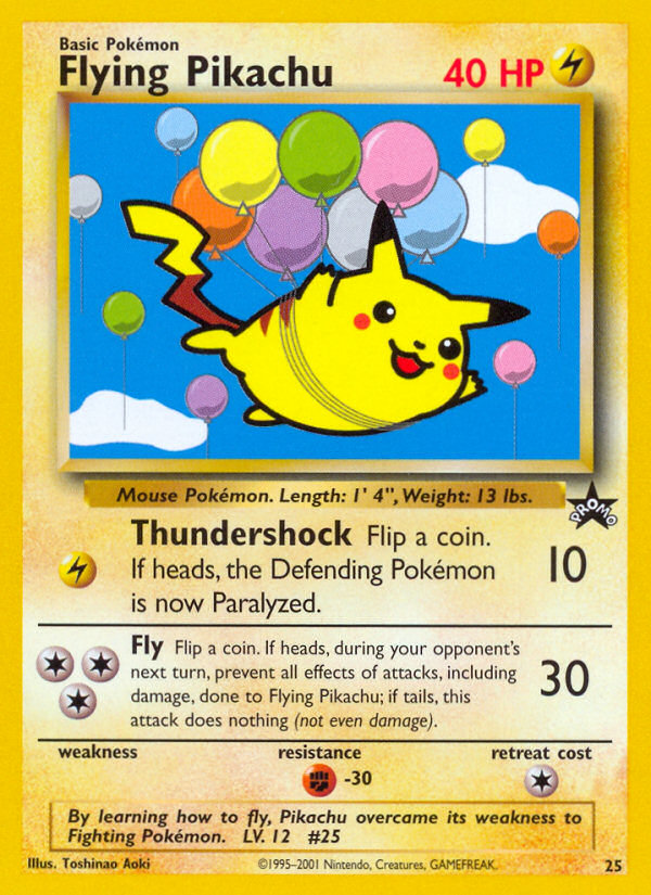 Flying Pikachu — Wizards Black Star Promos #025 / 53