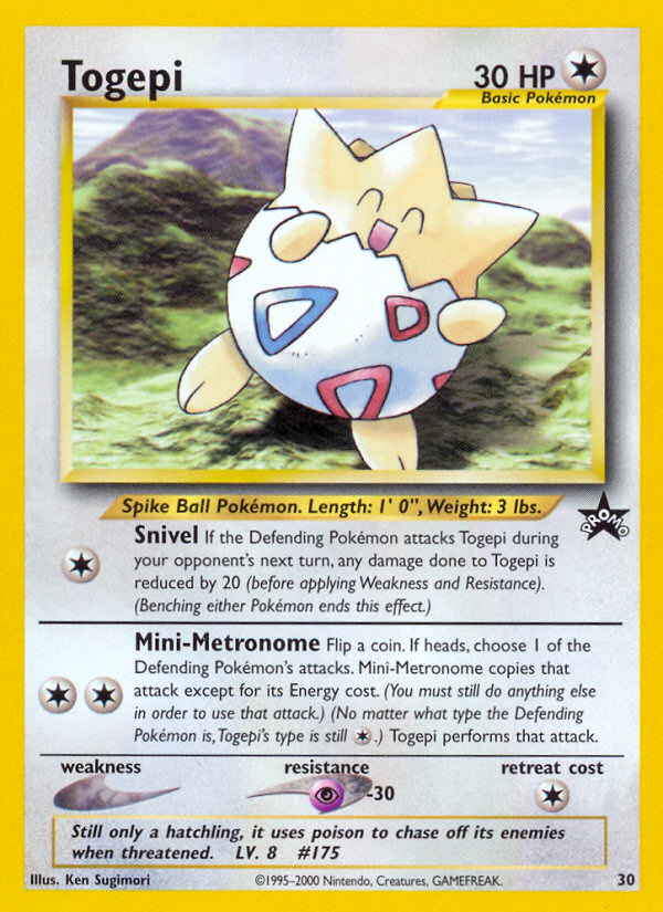 Togepi — Wizards Black Star Promos #030 / 53