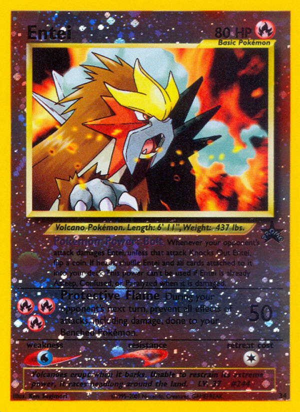 Entei — Wizards Black Star Promos #034 / 53