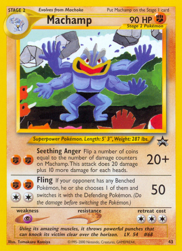 Machamp — Wizards Black Star Promos #043 / 53