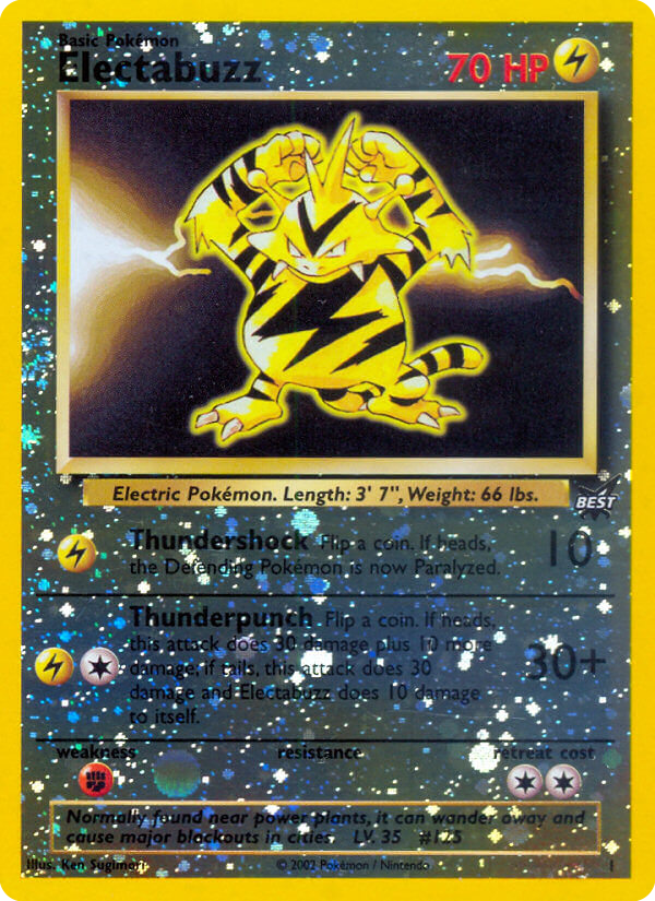 Electabuzz — Best of Game #001 / 9