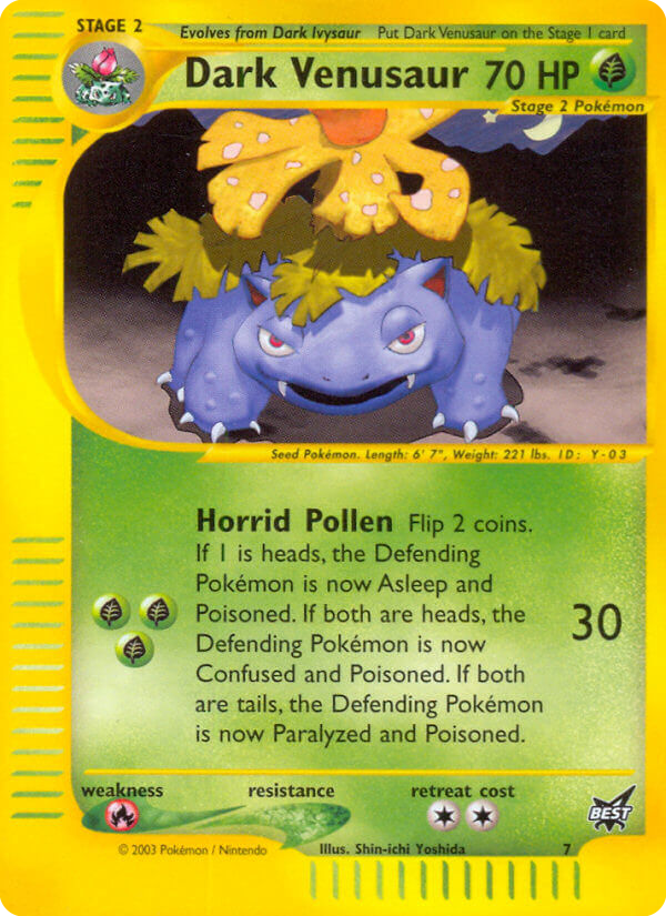Dark Venusaur — Best of Game #007 / 9