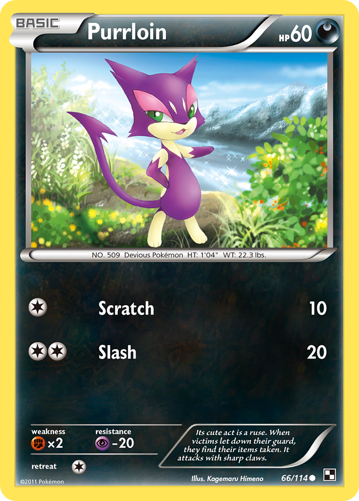 Purrloin — Black & White #066 / 114