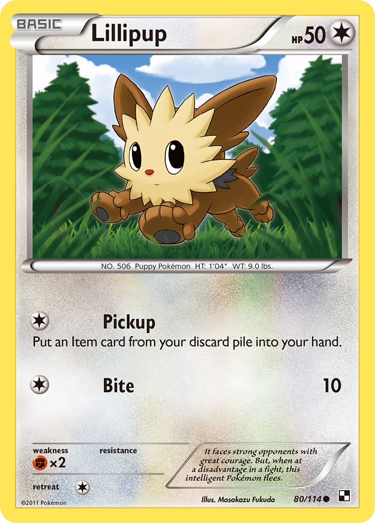 Lillipup — Black & White #080 / 114