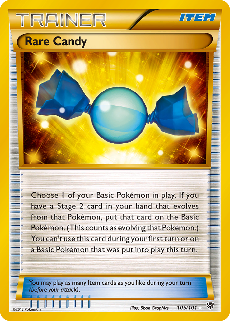 Rare Candy — Plasma Blast #105 / 101