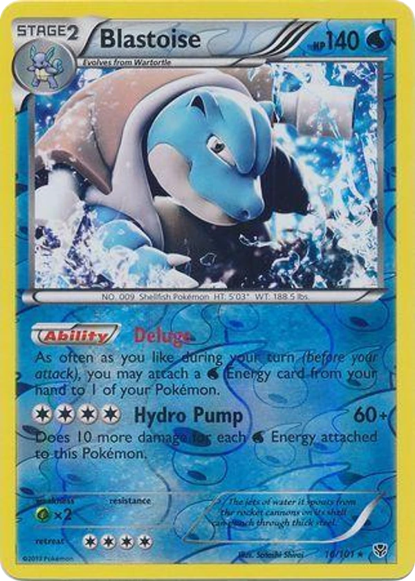 Blastoise — Plasma Blast #016 / 101