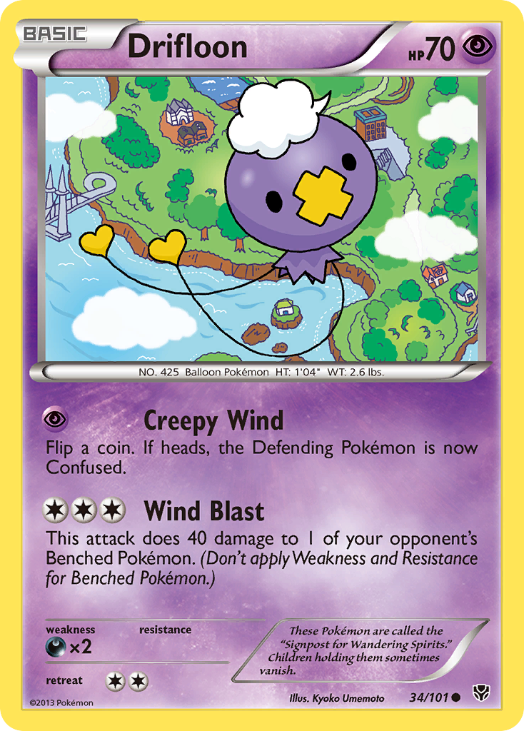 Drifloon — Plasma Blast #034 / 101